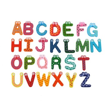 26 шт. набор букв A-Z детские деревянные