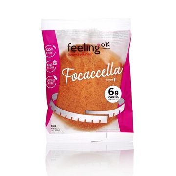 Низьковуглеводна Focaccella 80g-FeelingOK
