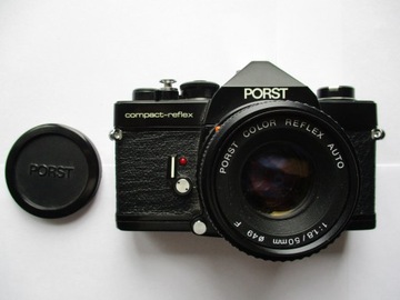 Porst Compact-Reflex + Porst Color 50 мм 1: 1.8