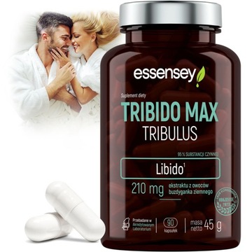 TRIBULUS 95% TRIBIDO MAX МОЩНЫЙ ЭКСТРАКТ ЛИБИДО ПОТЕНЦИЯ СЕКС ПОХОТЬ 90 ДНЕЙ