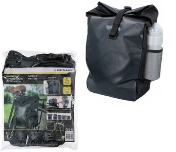 Велосипедна сумка, задня сумка для багажника, водонепроникна з ремінцем 15 л Dunlop