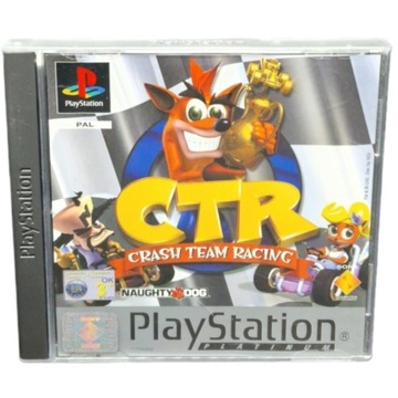 Игра CTR CRASH TEAM RACING PSX Sony PlayStation (PSX,PS1) #2