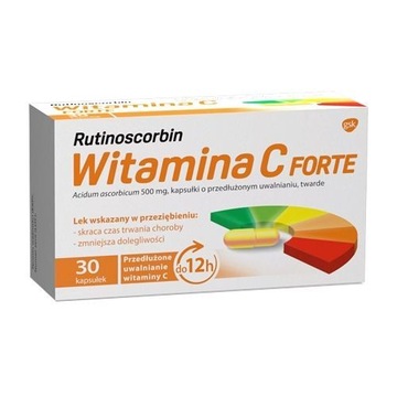 Рутіноскорбін вітамін З Форте 30капс.
