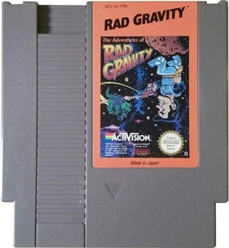 The Adventures of Rad Gravity-NINTENDO NES PAL A-Сэм картридж