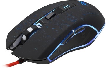 ПРОВОДНАЯ ИГРОВАЯ МЫШЬ ДЛЯ ГЕЙМЕРОВ, СВЕТОДИОДНАЯ ПОДСВЕТКА 7200 DPI