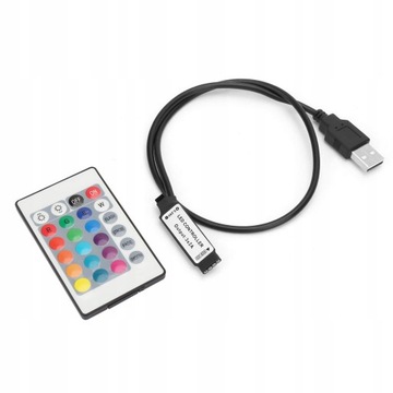 5-24V 24 ключ RGB світлодіодний світильник