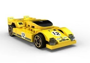 LEGO Speed Champions, Ferrari 512 S, набор строительных блоков, 40193