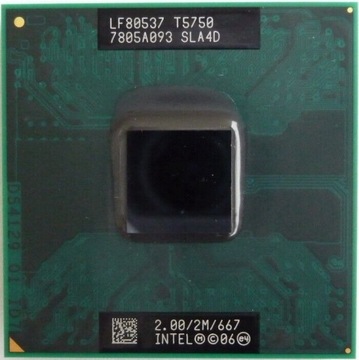 Процесор Intel Core2 Duo T5750 SLA4D