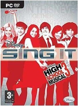 High School Musical 3 Sing It Disney Game DVD PC