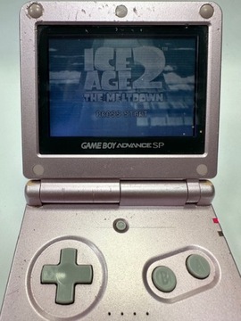 Консоль Nintendo Game Boy Advance SP + 2 игры