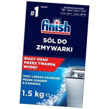 Finish защитная соль для посудомоечной машины 1,5 кг