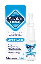 ACATAR CONTROL НАЗАЛЬНИЙ СПРЕЙ 15 МЛ