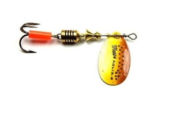 Блешня Mepps Aglia Fluo Brown Trout 4 9g