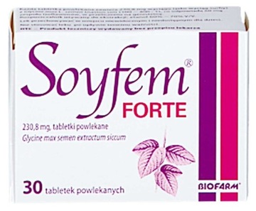 Сойфем Форте препарат менопауза изофлавоны 30 таблеток
