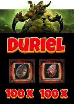 Diablo 4 Вечная Вечность Duriel Shard Agony Slick Egg