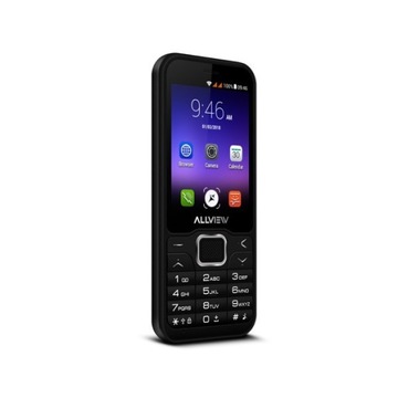 Allview H4 Join Black, 2,8", TFT, 240 x 320 пікселів, 256 МБ, 512 МБ, Dual