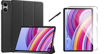 Тонкий чохол + загартоване скло + стилус для XIAOMI REDMI PAD PRO 12,1 2024