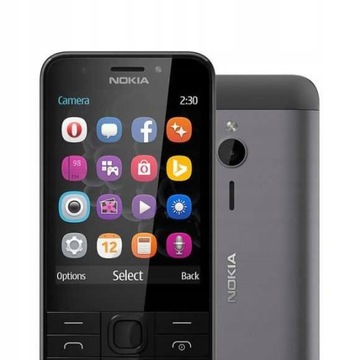 Мобільний телефон Nokia 230 16 МБ / 1 ТБ сірий