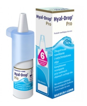 HyalDrop Pro, очні краплі 10 мл Bausch Lomb