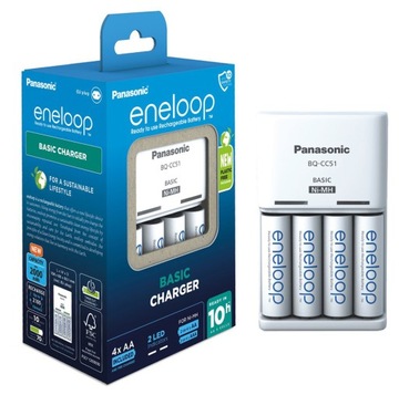 ЗАРЯДНОЕ УСТРОЙСТВО ENELOOP 4X AA 4X AAA + 4X AA ENELOOP 2AH