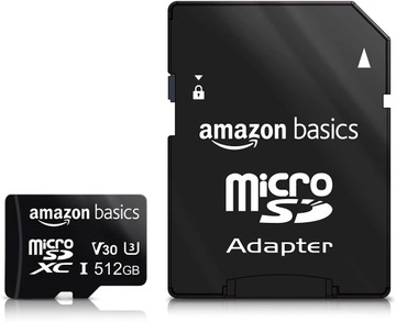 Карта пам'яті microSD Amazonbasics 512 ГБ