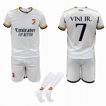 Vinicus Junior Real Madrid Vini JR 7 футбольний костюм + гетри 164