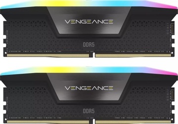 Пам'ять DDR5 VENGEANCE RGB 96GB / 6400 (2 * 48GB) CL32