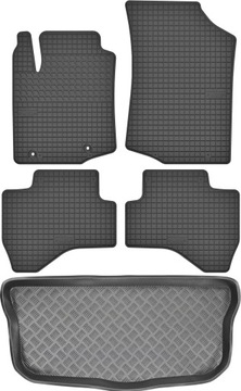 Toyota Aygo II Хетчбек 2014-килимки + багажник