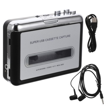 КОНВЕРТЕР КАСЕТИ В MP3 USB ПОРТАТИВНИЙ МУЗИЧНИЙ ПЛЕЄР