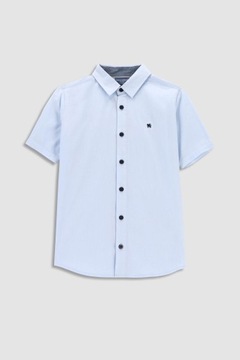 Рубашка для мальчиков синяя 158 Coccodrillo