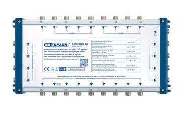 Multiswitch каскадный Spaun 9/9 на 8 SMK 9989 FA