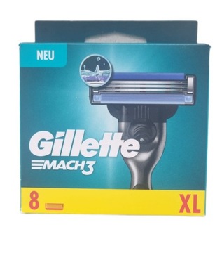 Gillette Mach 3 лезвия 8pcs ножницы бритвы картриджи