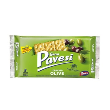 Gran Pavesi Olive крекери з оливками 280 г