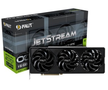 Карта VGA Palit JetStream GeForce RTX 4070 Ti Super OC 16GB GDDR6X 256bit