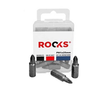 Бит для шуруповерта 1/4 " x 25 мм x ph1, ударный cvmo-s, комплект 10 ч.