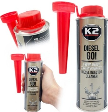 Жидкость для очистки инъекций средство препарат добавка K2 DIESEL GO 250мл