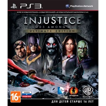 INJUSTICE GODS AMONG US PS3 по-польски