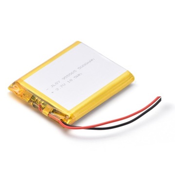 Акумулятор Li-Poly 5000mah 3.7 V JST 955565