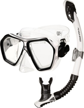 Набор для подводного плавания трубка и маска для взрослых Blaze + Borneo bag