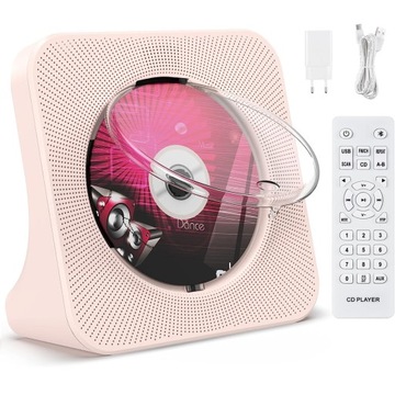 Портативний CD-плеєр Bluetooth динамік FM-радіо