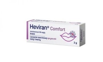 Heviran Comfort 50 мг / г, крем, 2 г