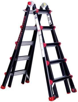 Телескопическая лестница Big One ladders 4x5 ступеней