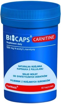ForMeds BICAPS CARNITINE 60k N-ацетил L-карнітин