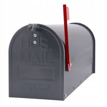 Почтовый ящик США почта США антрацит