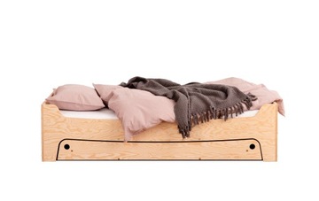 Дитяче ліжко TILA 10 + ящик 70x160 натуральний
