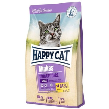 Корм для кошек Happy Cat Minkas Urinary Care здоровые почки домашняя птица 1,5 кг