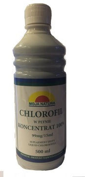 Жидкий хлорофилл премиум моя природа концентрат 100% мега мощный 99 мг / 15 мл