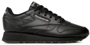 Чоловіча чорна спортивна шкіряне взуття Reebok CLASSIC LEATHER gy0955