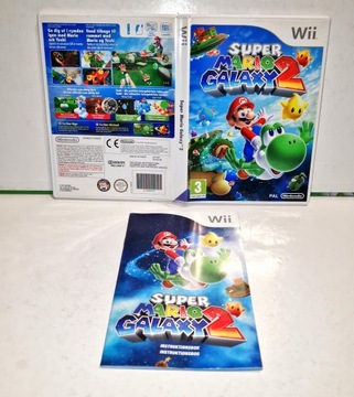 Super Mario Galaxy 2 Wii только коробка с инструкциями - нет игры