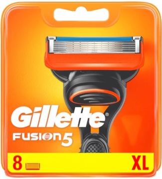 Gillette Fusion5 - лезвия для бритвы 8 шт. Оригинал-Картон
